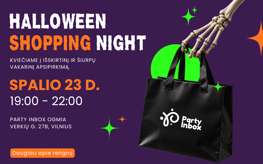 Halloween shopping night 
